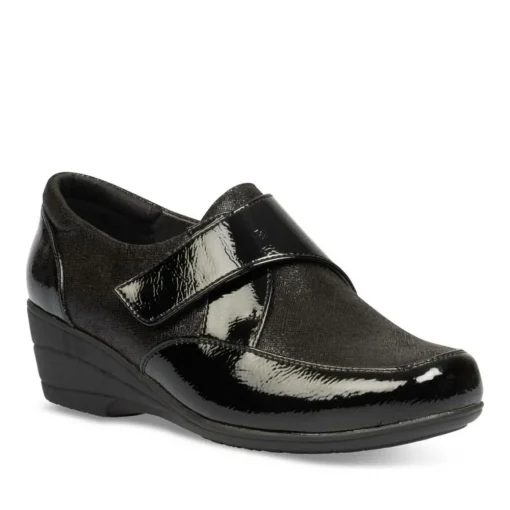 Mocassins ZWART EVITA