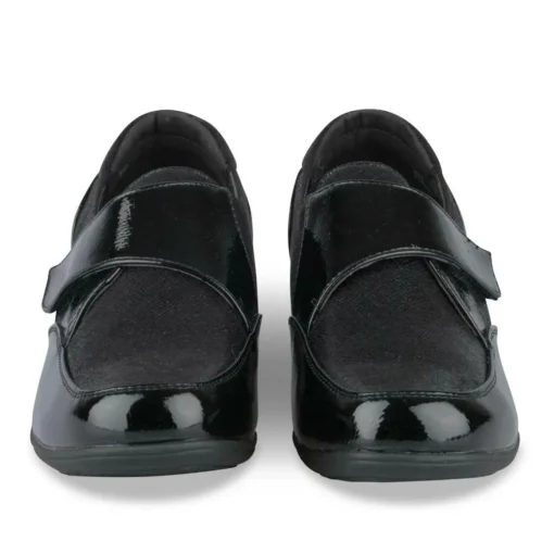 Mocassins ZWART EVITA