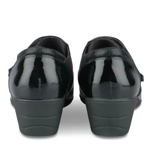 Mocassins ZWART EVITA