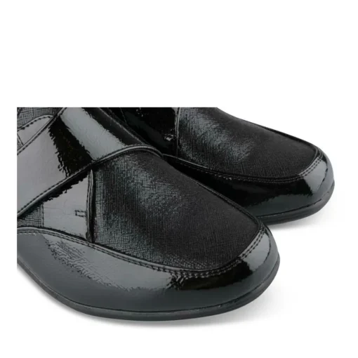 Mocassins ZWART EVITA