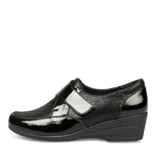 Mocassins ZWART EVITA