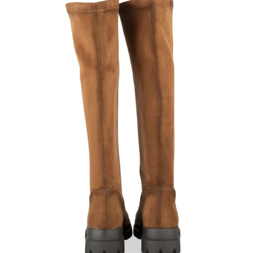 Overknees COGNACKLEUR MERRY SCOTT