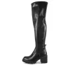 Overknees ZWART MERRY SCOTT