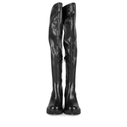 Overknees ZWART MERRY SCOTT