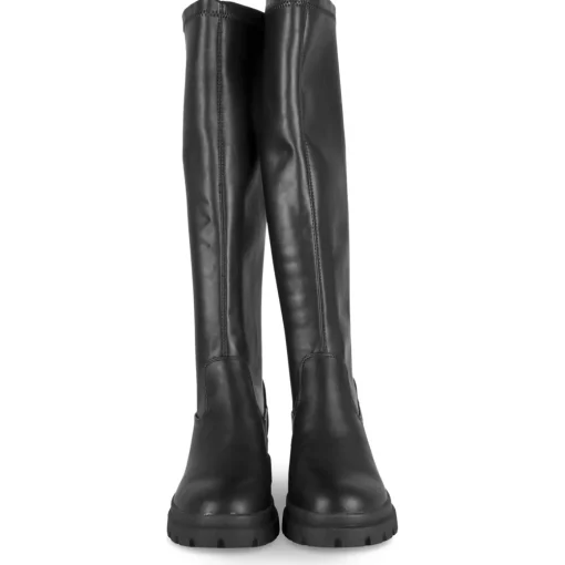 Overknees ZWART MERRY SCOTT