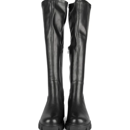 Overknees ZWART MERRY SCOTT