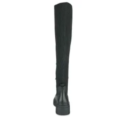 Overknees ZWART MERRY SCOTT