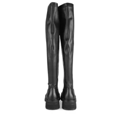 Overknees ZWART MERRY SCOTT