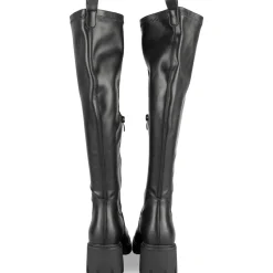 Overknees ZWART MERRY SCOTT