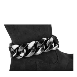 Overknees ZWART MERRY SCOTT