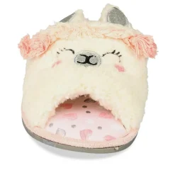 Pantoffels eenhoorn WIT MERRY SCOTT