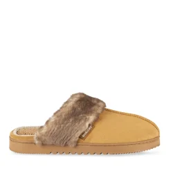 Pantoffels KASTANJEBRUIN