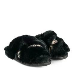 Pantoffels KASTANJEBRUIN