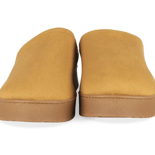 Pantoffels KASTANJEBRUIN