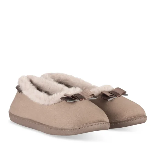 Pantoffels TAUPE