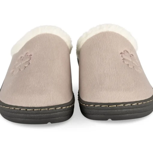 Pantoffels TAUPE