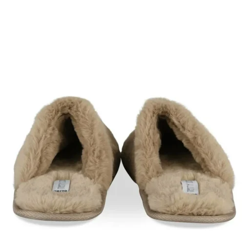 Pantoffels TAUPE