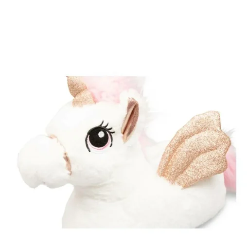 Pluche pantoffels eenhoorn WIT MERRY SCOTT