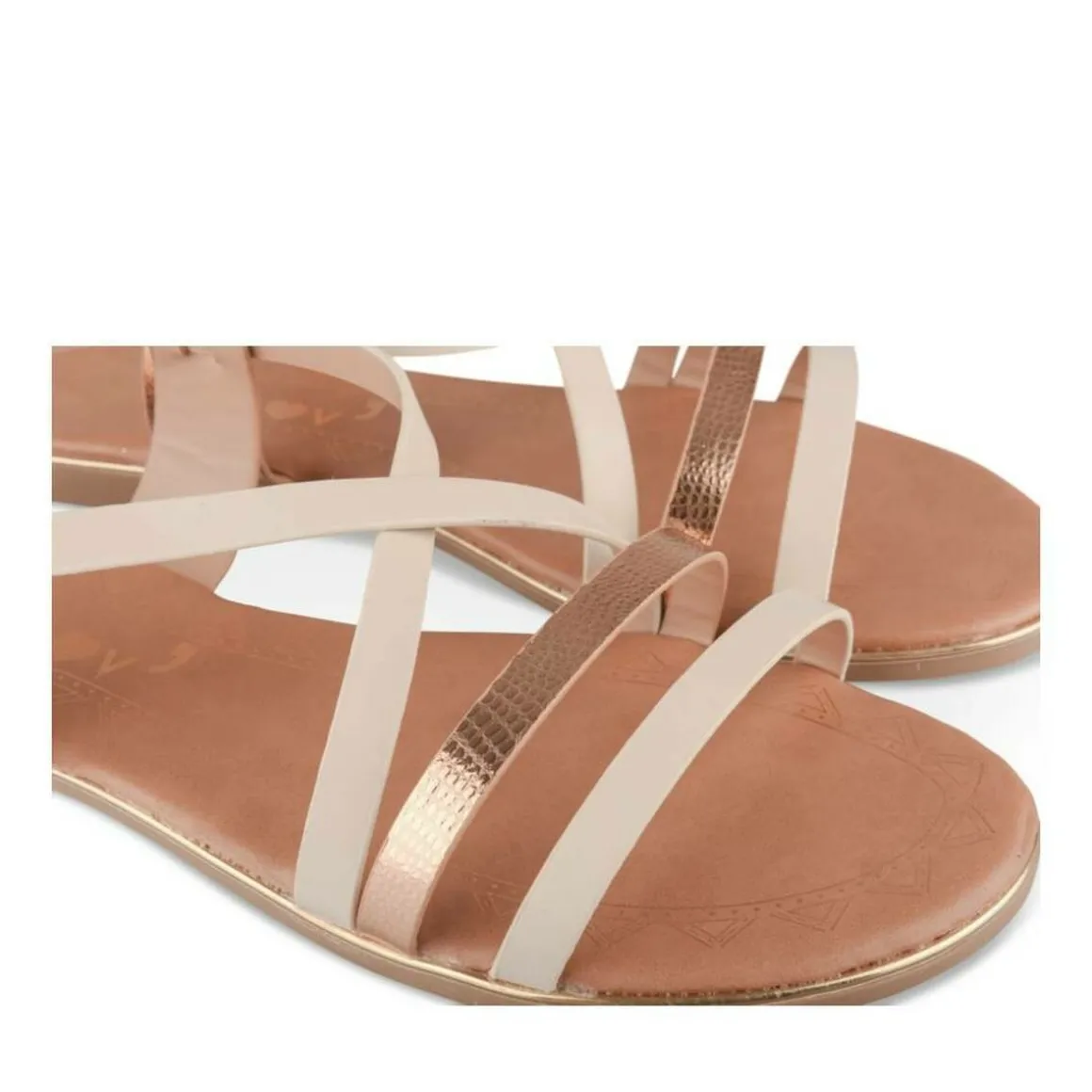 Sandalen BEIGE/GOUD