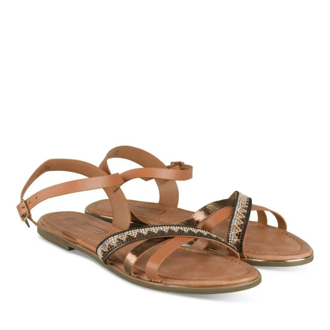 Sandalen KASTANJEBRUIN