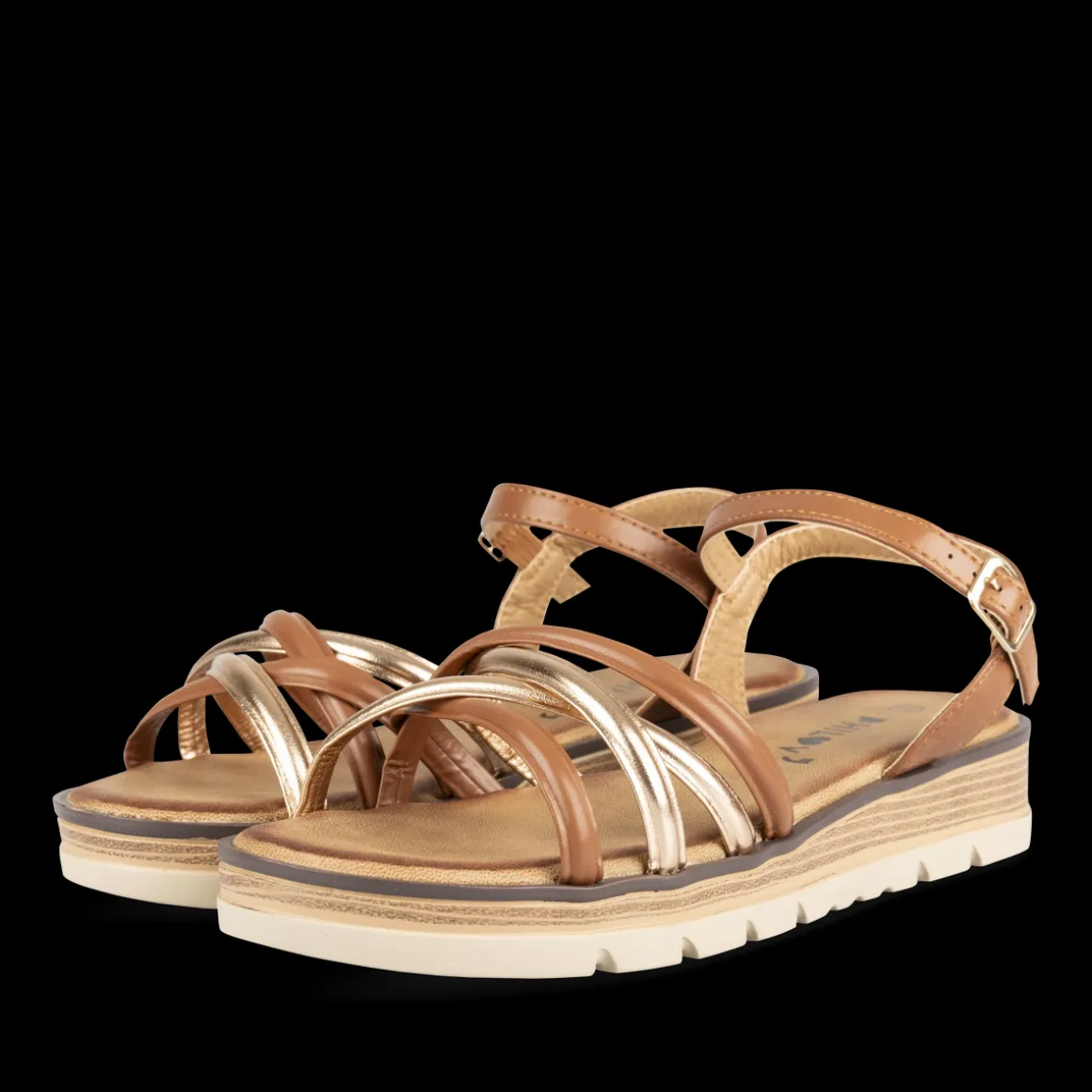 Sandalen KASTANJEBRUIN