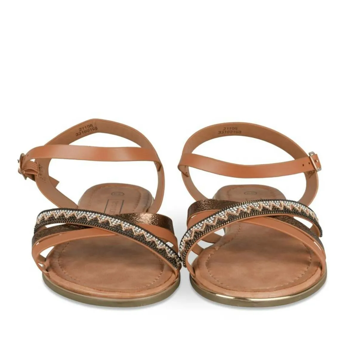 Sandalen KASTANJEBRUIN