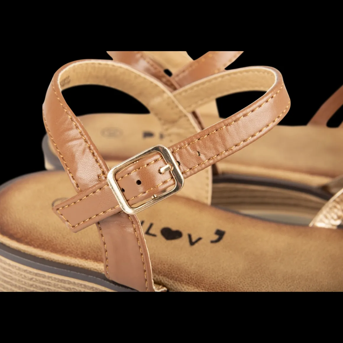 Sandalen KASTANJEBRUIN