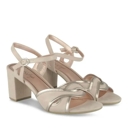 Sandalen NUDE