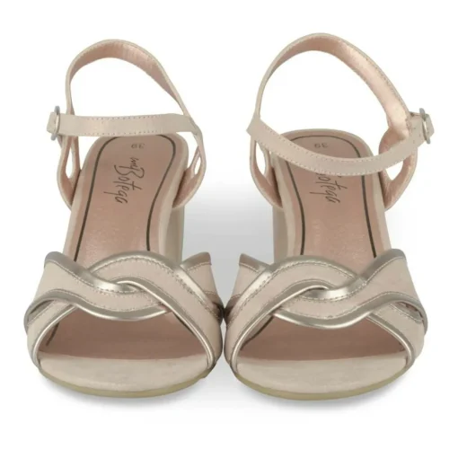 Sandalen NUDE