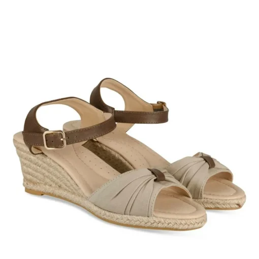 Sandalen TAUPE