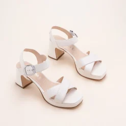Sandalen WIT