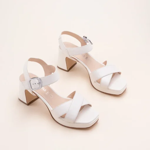 Sandalen WIT