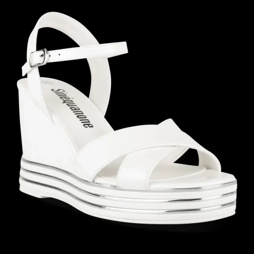 Sandalen WIT