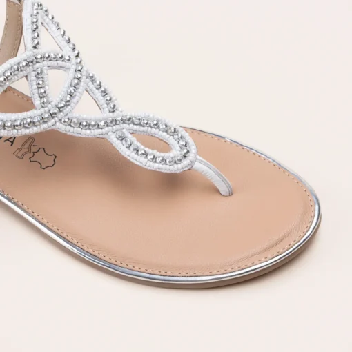 Sandalen WIT