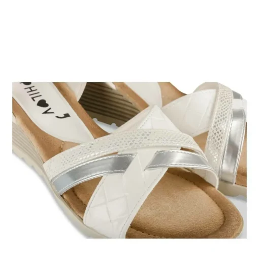 Sandalen WIT