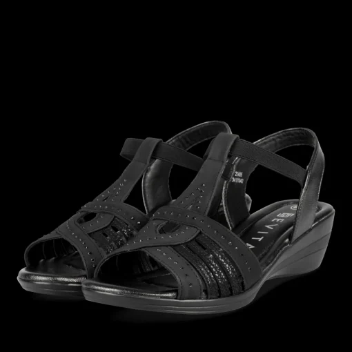 Sandalen ZWART