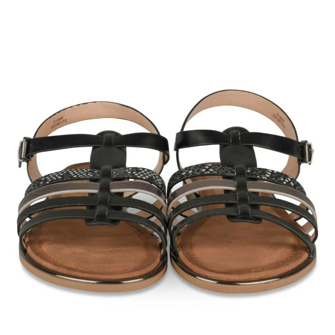 Sandalen ZWART