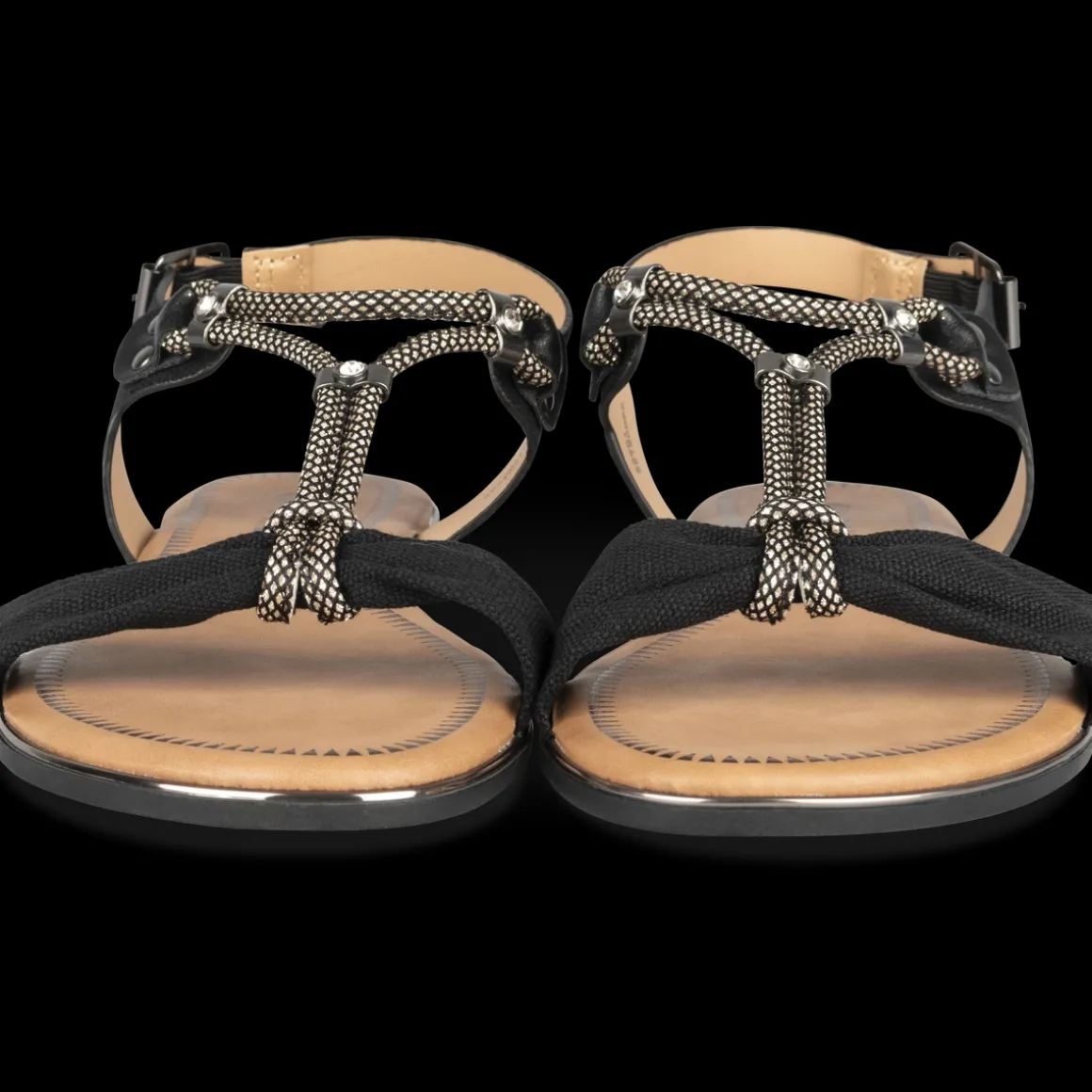 Sandalen ZWART