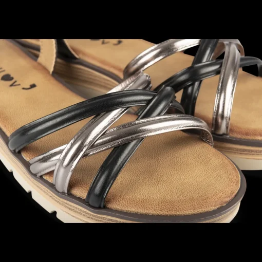 Sandalen ZWART