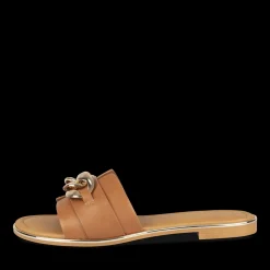 Slippers KASTANJEBRUIN
