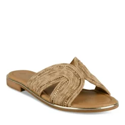 Slippers KASTANJEBRUIN