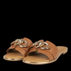 Slippers KASTANJEBRUIN