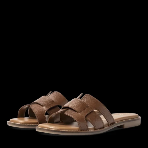 Slippers KASTANJEBRUIN