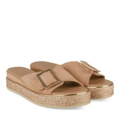 Slippers KASTANJEBRUIN