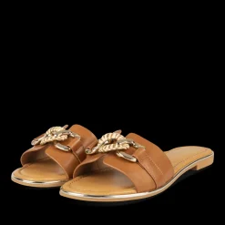 Slippers KASTANJEBRUIN