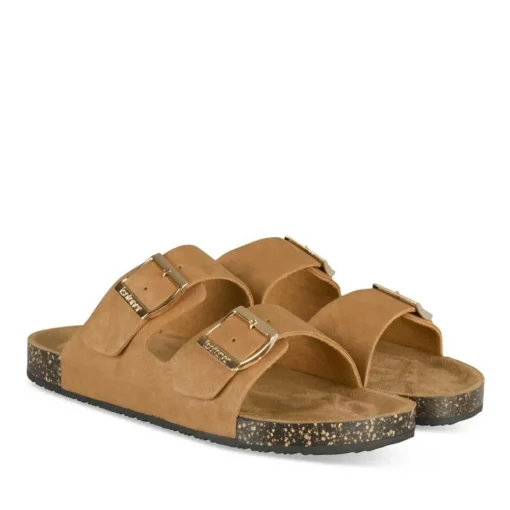Slippers KASTANJEBRUIN