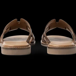 Slippers KASTANJEBRUIN