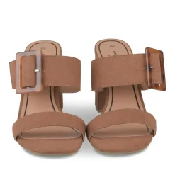 Slippers KASTANJEBRUIN