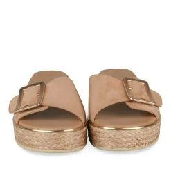 Slippers KASTANJEBRUIN