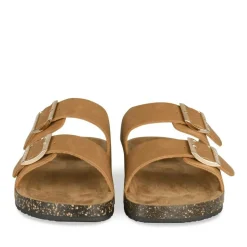 Slippers KASTANJEBRUIN